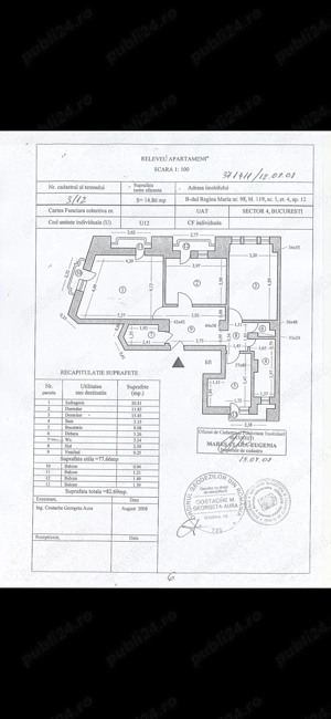 3 camere Unirii Casa Poporului