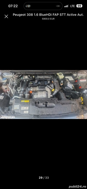 Peugeot 308 , an 2017 - imagine 6