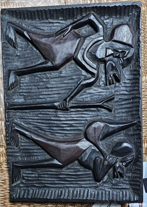 Tablouri vechi lemn sculptat