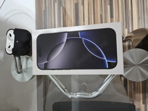 Vand iphone 16 pro, 512 gb nou + AirPods generatia 4 - imagine 2