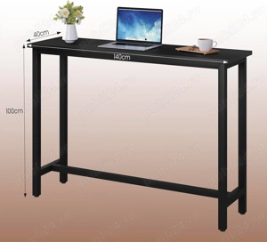 Masa de bistro, cadru metalic, blat din MDF (BT30sz)