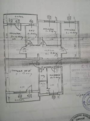 Apartament 4 camere zona centrala