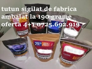 Tutun la pungă 190g   Sigilat & Proaspăt | Ofertă 4+1 GRATIS