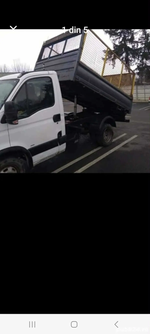 iveco camionetă basculabilă in 3 părți