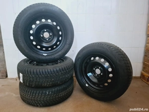 set complet 4x100 pretabil 205/60/16 Renault dacia Nissan 