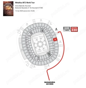 Bilet Metallica 13 Mai 2026