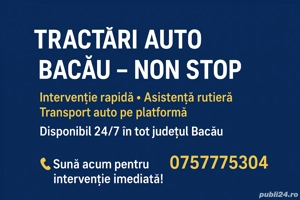 Tractari auto bacau 