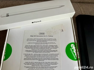 Ipad 9 cellular 256 GB + Apple Pencil prima generatie + husa si tastatura.  - imagine 4
