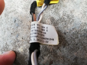 cablaj instalatie electrica airbag volan volkswagen up - imagine 7