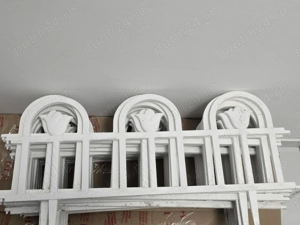 Vand gard plastic alb 15 buc.