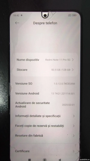 Xiaomi redmi note 11 pro 5g - imagine 4