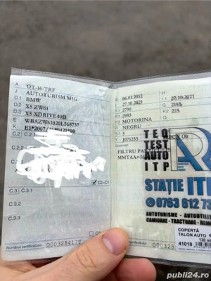 vand bmw x5 . negru . 3.0 xdrive 2012 . 306 cp - imagine 2