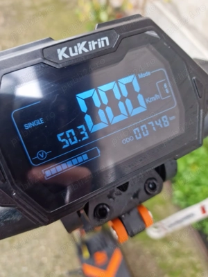 Trotinetă electrică KuKirin G2 MAX, viteză maxi 55 km h - imagine 5