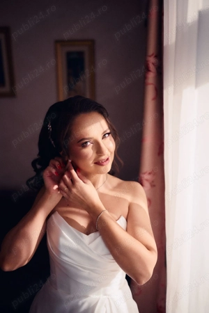 Rochie de mireasă Couture   Devi   mărimea M, mătase Mikado