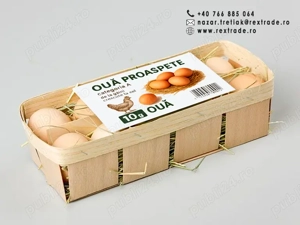 Cofraje PREMIUM - Cofraje caserole cos ambalaj pentru ouă de gaina 