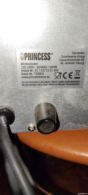 Cuptor electric cu convectie, 32L, 1300W,  - Princess - imagine 4