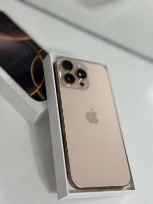 iPhone 16 Pro Max - 256GB - Titan Deșertic 