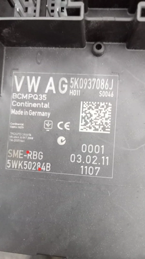 Modul confort cod 5k0937086j 