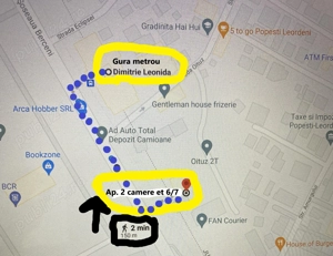 Inchiriez ap2cam 1min gura metrou D.Leonida rapid spre corporatii