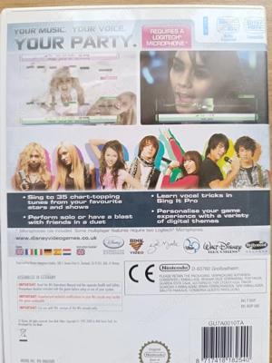 Wii   Jocuri karaoke + microfon USB - imagine 4