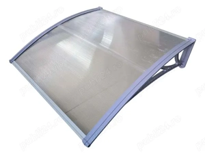 Copertină ECO de ușă 60x60cm marchiză adăpost acoperiș- Livrare Gratuita