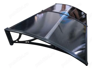 Copertină ECO de ușă 200x120cm marchiză adăpost acoperiș - imagine 3