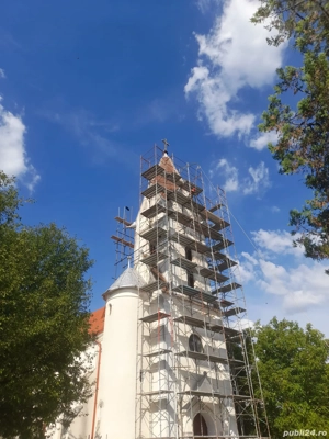 Inchiriez schela, popi metalici, betoniera, vibrator de beton, morseti