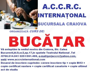 Curs bucătar