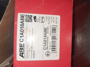 Placute frana fata skoda fabia 1, vw polo 9n, seat ibiza, audi a3 8L, audi a2 - imagine 3