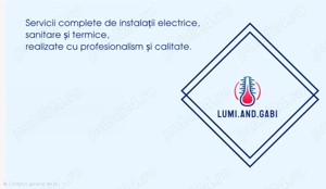 Instalaţii electrice, sanitare si termice  - imagine 2