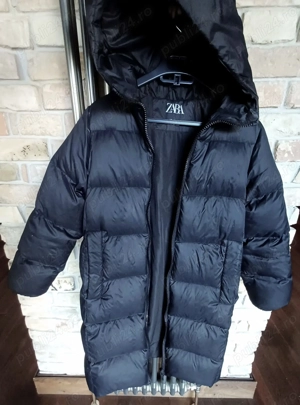 Vand geaca puf Zara, marimea S, inaltime 164 cm   13-14 ani, 