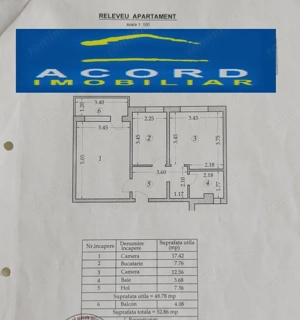 Casa de cultura-apartament 2 camere decomandat cu gaze - imagine 9