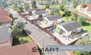 Casă modernă, parter, la cheie – în inima Tărlungenilor • Teren 511 mp