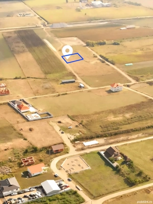 Teren 500mp 17 600 euro OȘORHEI  , apa , curent , internet  - imagine 2