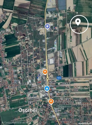 Teren 500mp 17 600 euro OȘORHEI  , apa , curent , internet  - imagine 5