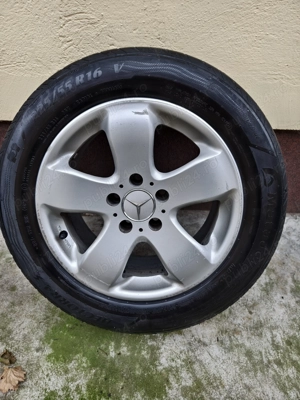 Set roți R16/225/55 5x112 Mercedes - imagine 3