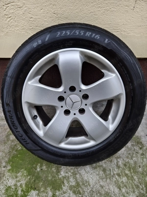 Set roți R16/225/55 5x112 Mercedes - imagine 5