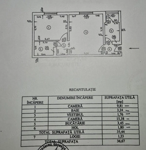 2 Camere Piata Resita cu Loc de parcare - imagine 17