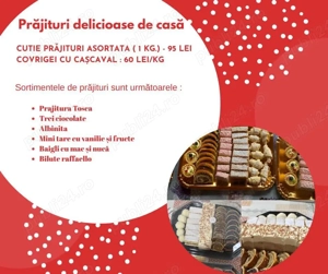 Prăjituri delicioase de casă