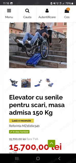 Elevator pentru bolnavi