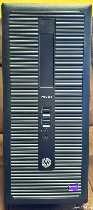 Vând Sistem Desktop : Pc HP ProDesk + monitor Samsung + tastatura Razer - imagine 2