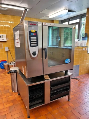 Cuptor   convectomat profesional, Rational SCC 102, 10 tavi, 380v