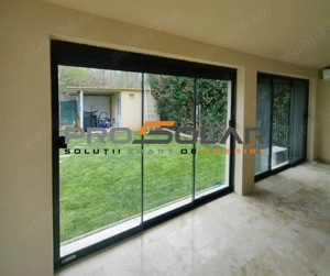 Inchideri terasa sticla securizata ghilotina armonica pergola ZALAU