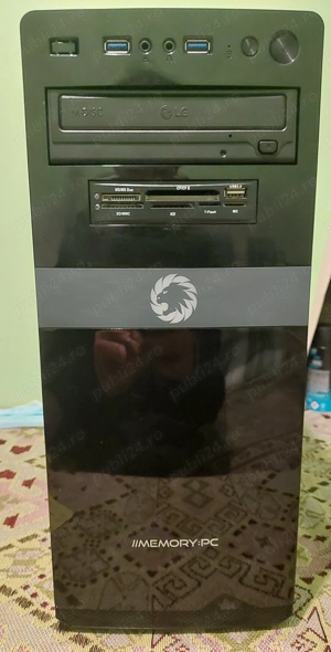 PC Gaming Intel Core i7 7700 Asus Memory PC , 16GB Ram DDR4 , SSD 378 GB , DVD RW , Audio 7.1 