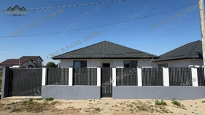 Casa pe parter 4 camere doua bai teren 314mp Comuna Berceni Vidra