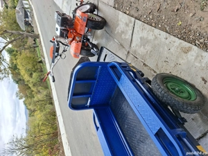 motocultor ruris cu remorcă 