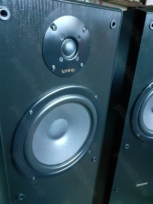 Boxe made în Danemarca bas 21cm Infinity Reference (by Harman&Kardon - JBL)   - imagine 5