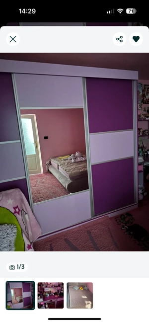 Mobila fete plus un covor fete  - imagine 3