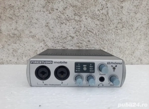 PreSonus Firestudio mobile interfata