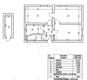 Apartament 3 camere Floreasca – parter, renovat, 63 mp - imagine 7
